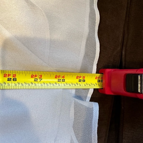 Ann Taylor Straples Light Gray Heart Shape Neckline Empire Waist Mini Dress SZ 2 - Picture 15 of 16